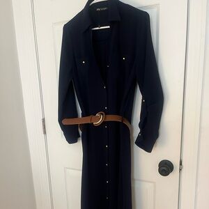 Zara Navy dress